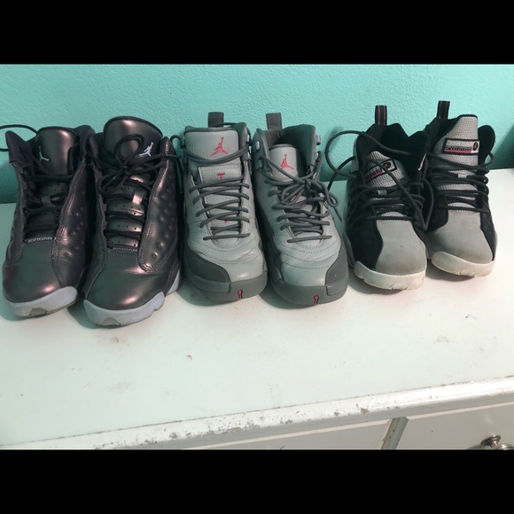 3 pairs of Jordan’s - Picture 2 of 2